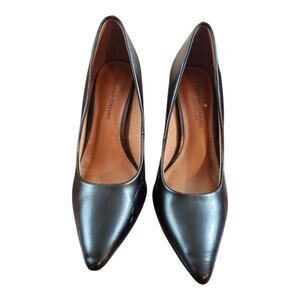 Christian Siriano for payless black heels sz 9 pointed toe pump shoe